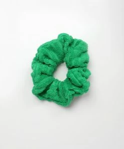 Public Desire UK Gifts GOLDIE GREEN TOWELLING SCRUNCHIE