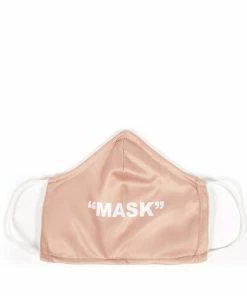Public Desire UK Accessories Nude Slogan Fashion Face Mask