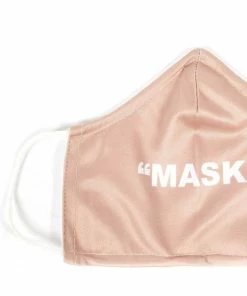 Public Desire UK Accessories Nude Slogan Fashion Face Mask