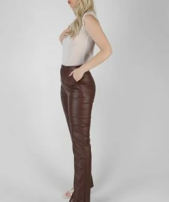 Public Desire UK Sheer Knit Roll Neck Top In White