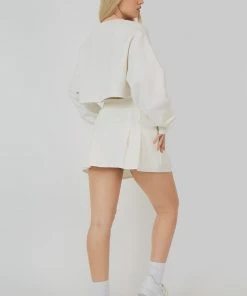 Public Desire UK KAIIA CLOTHING Tennis Skirt White