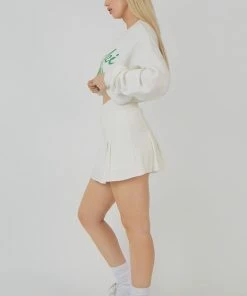 Public Desire UK KAIIA CLOTHING Tennis Skirt White