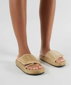 Public Desire UK Revel Sliders In Sand