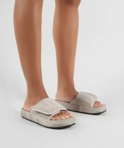 Public Desire UK Revel Sliders In Grey